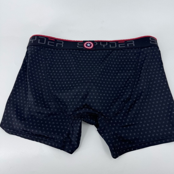 Spyder Black Boxer Briefs Stretchy Fit - Picture 5 of 6